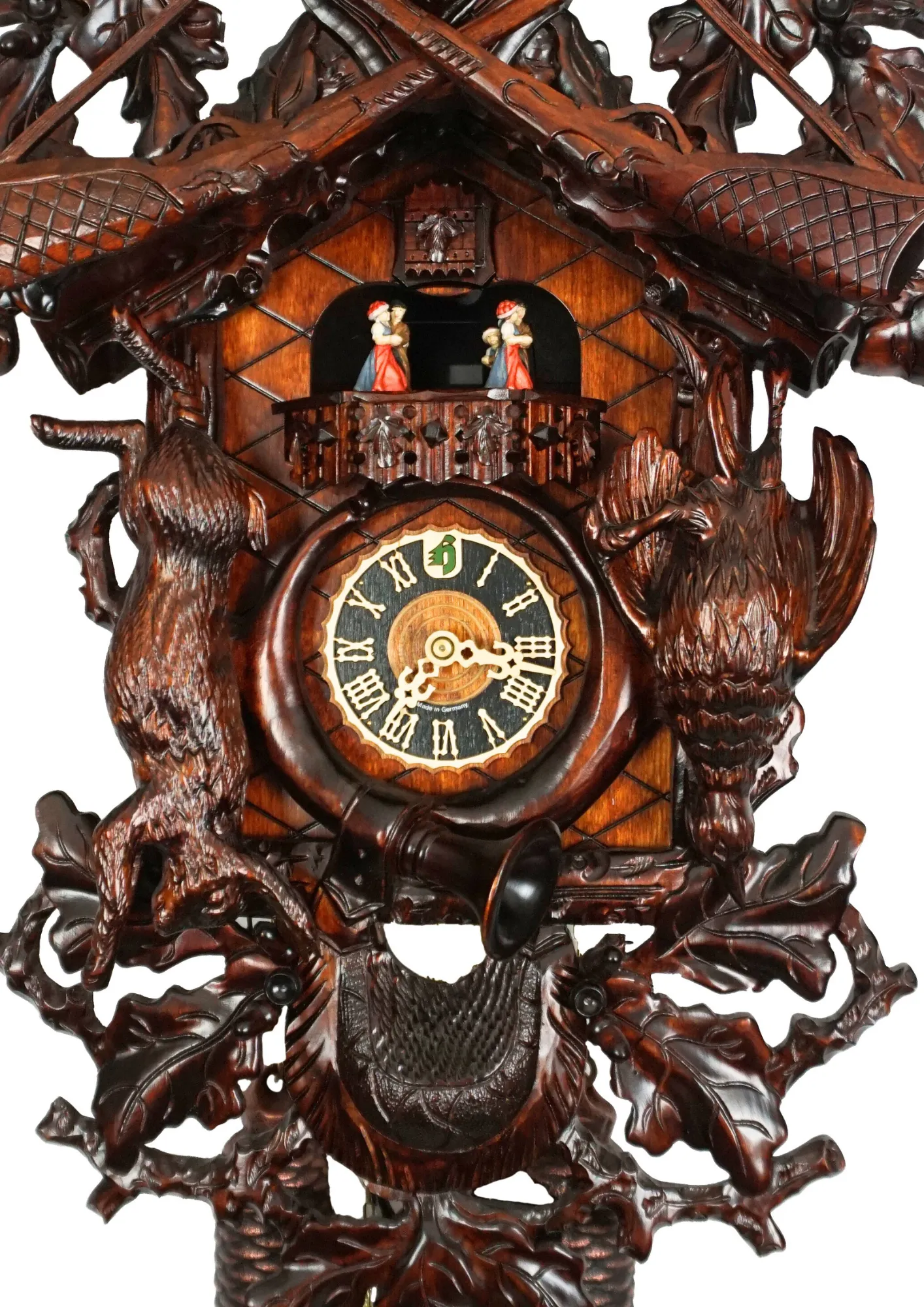 Cuckoo Clock | Hunter Clock | 8 Day Movement with Music | 742071108