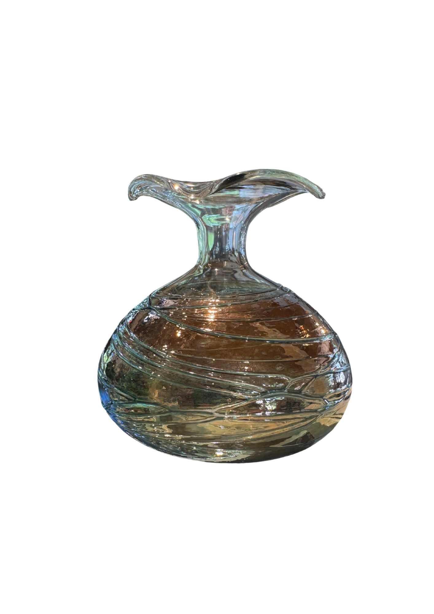 STERNEN GLAS | Hell Valley Mini Vase Blue