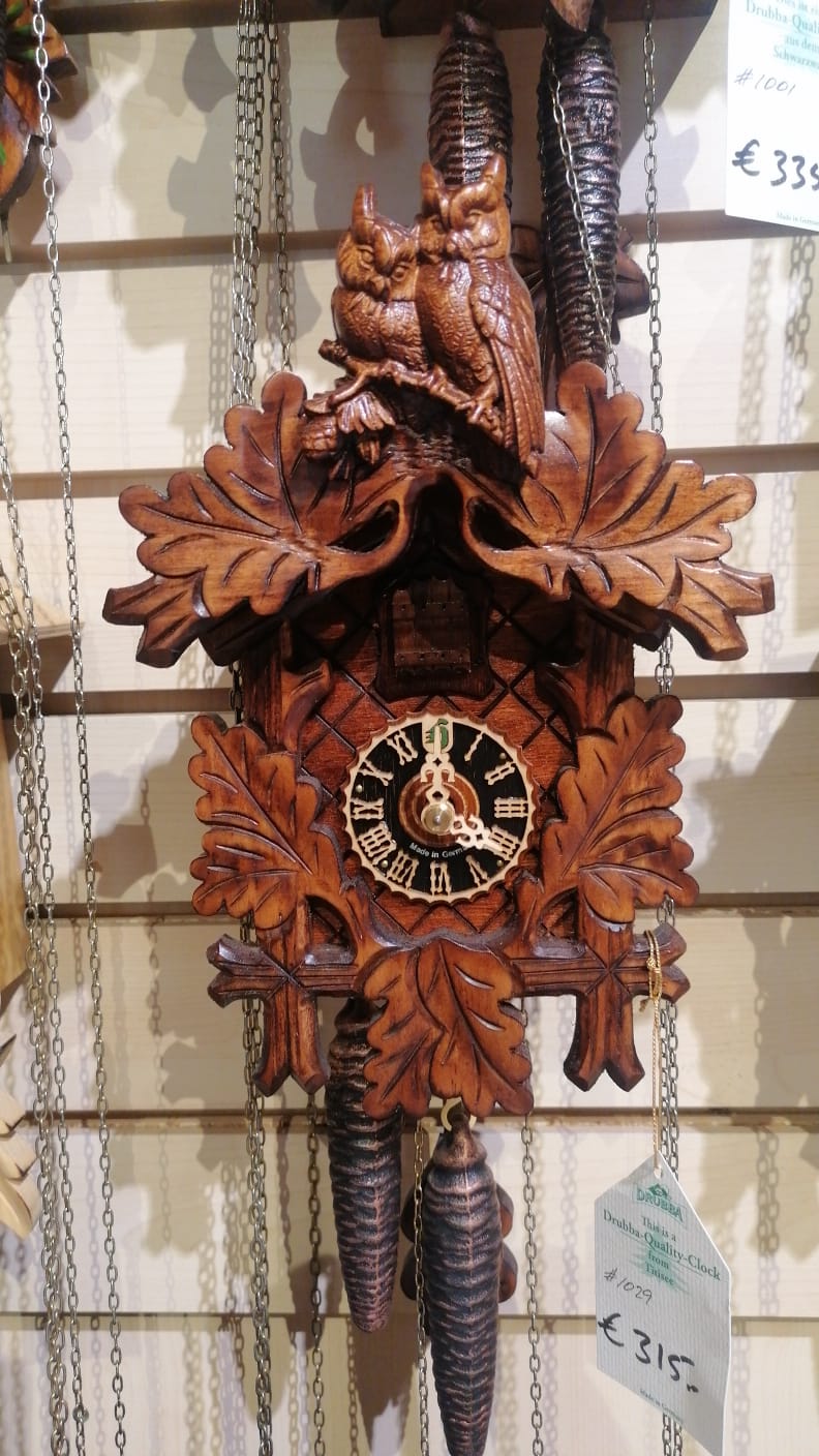 Cuckoo Clock | Owls | 1 Day Movement