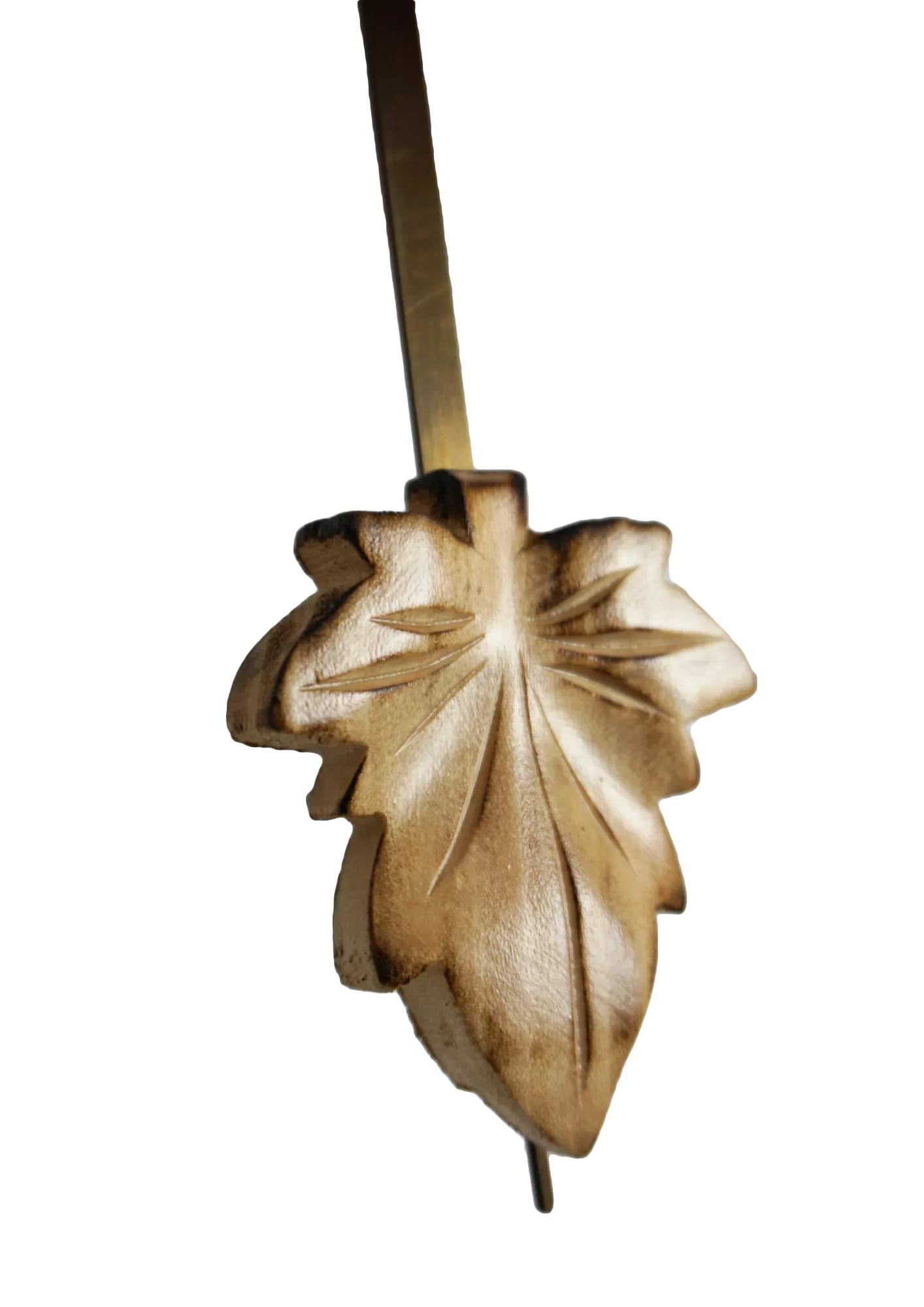 Unusual original hand carved authentic black forest cuckoo clock in natural color of the wood with three birds one day movement made by Hönes