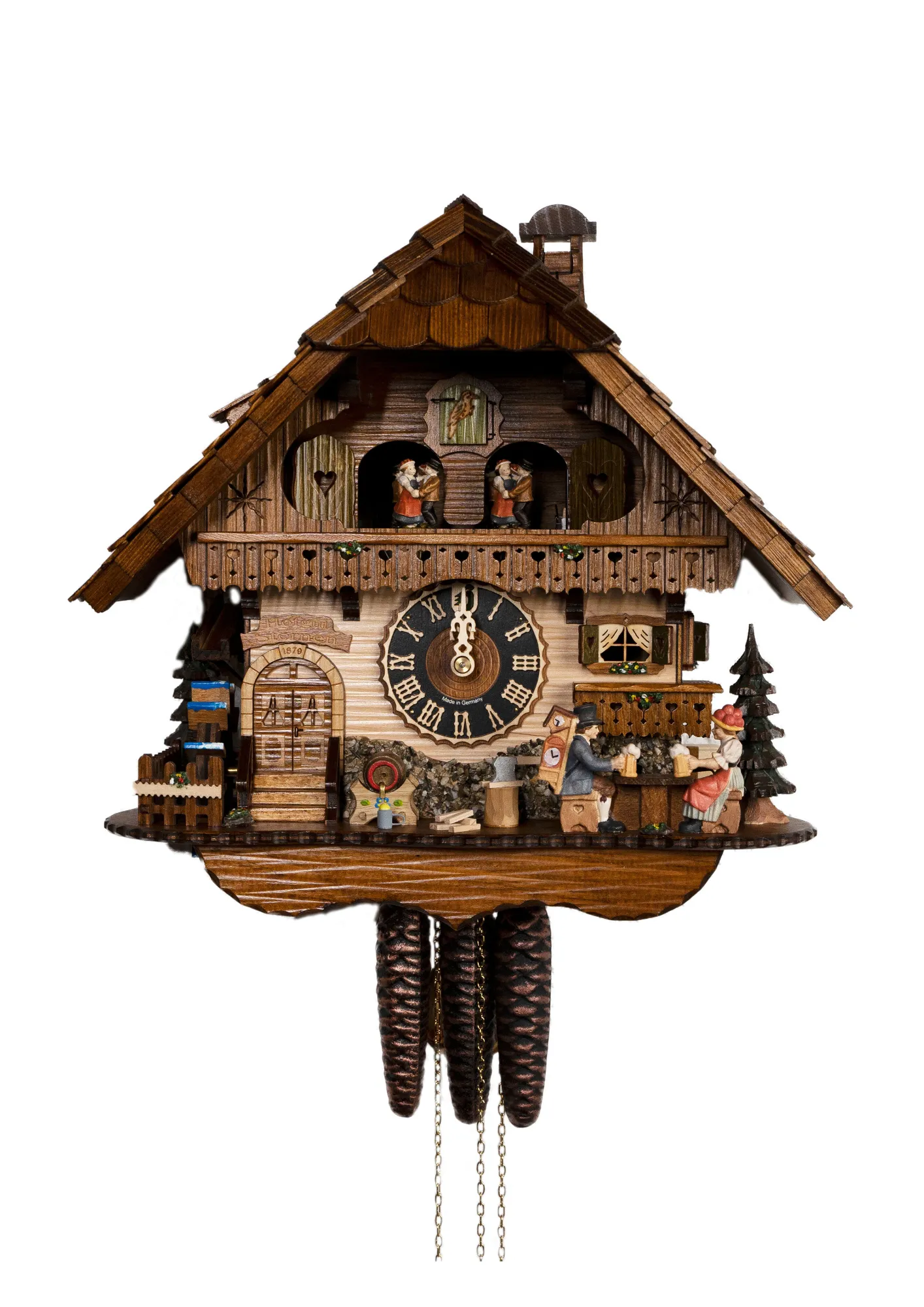 Cuckoo Clock | Hofgut Sternen | 1 Day Movement with Music | 74207984